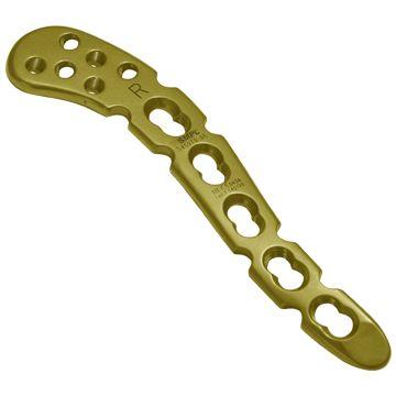 SMPL - Ключична дистальна передня пластина, ліва, комбіновані отвори, з кутовою стабільністю, титан